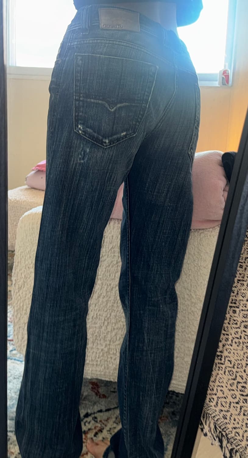 디젤 바이커 워시 00811 데님 팬츠(straight -leg )  상품이미지10