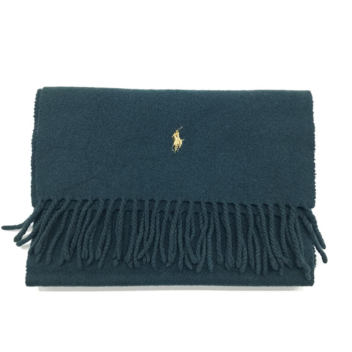 MX213 폴로 랄프로렌 포레스트그린 램스울 목도리 머플러 상품이미지7