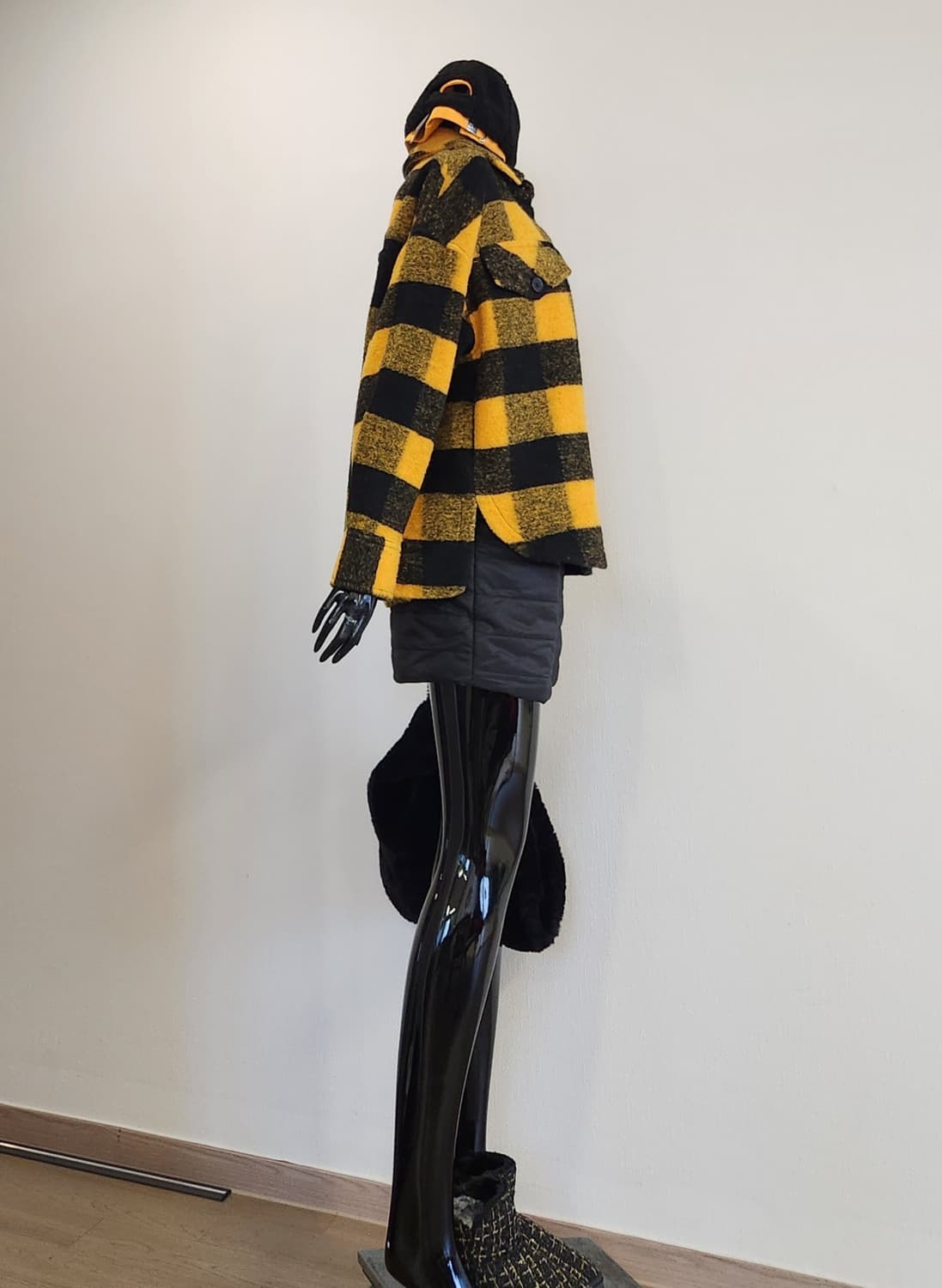 쥬시쥬디 셔츠형 겨울자켓 상품이미지3