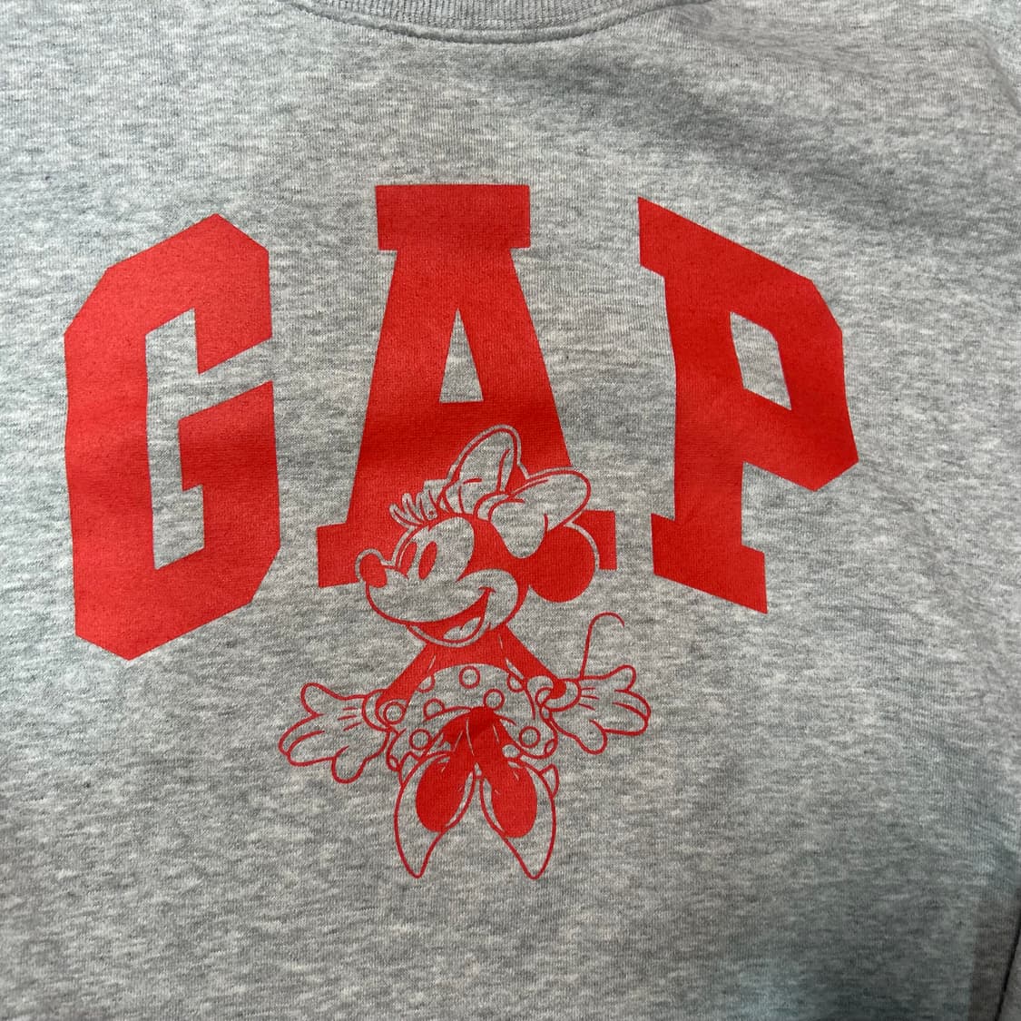 [XL] 갭 GAP 디즈니 미니 마우스 크롭핏 맨투맨 상품이미지3