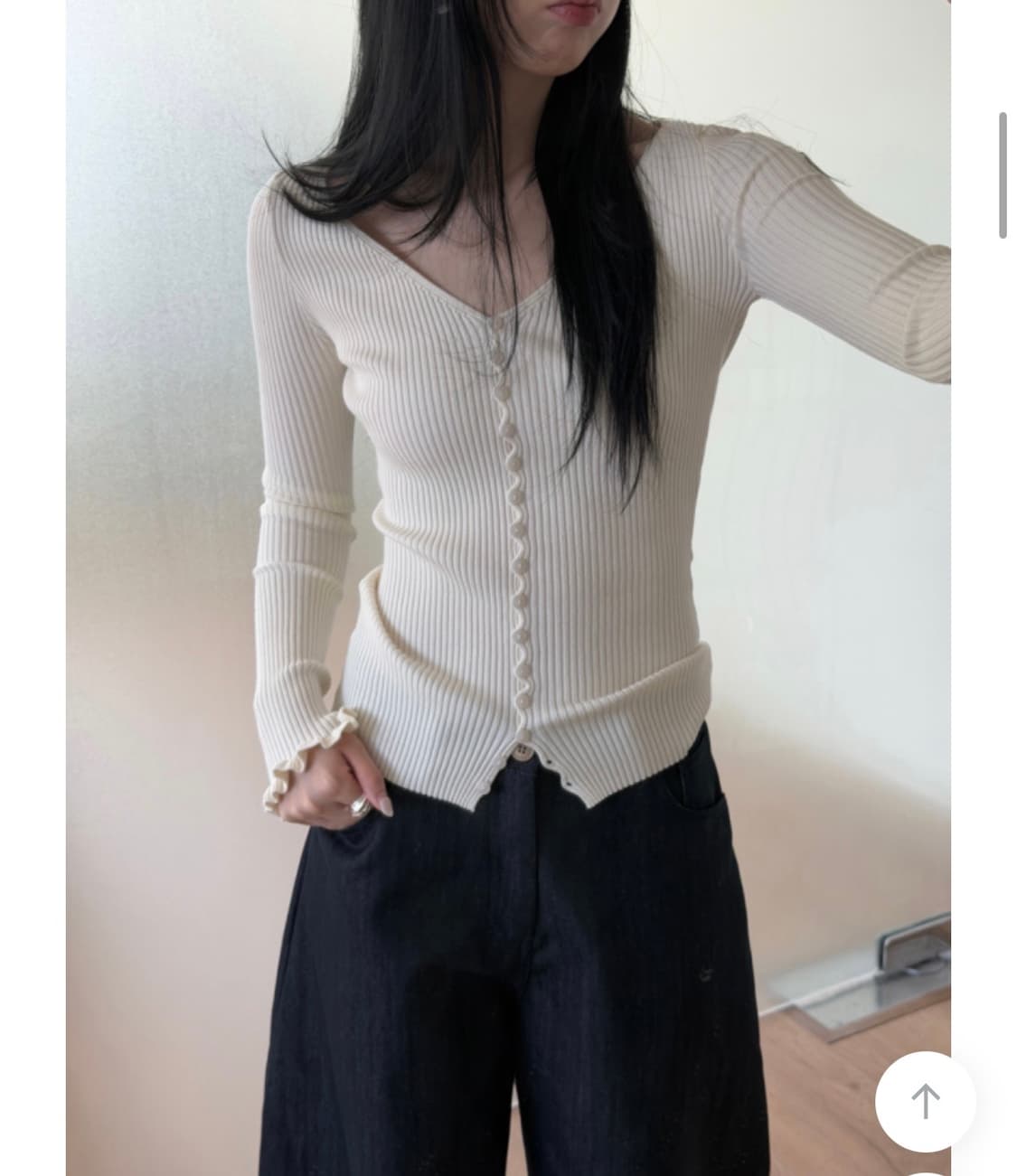 유이니 Lily rib cardigan 상품이미지2