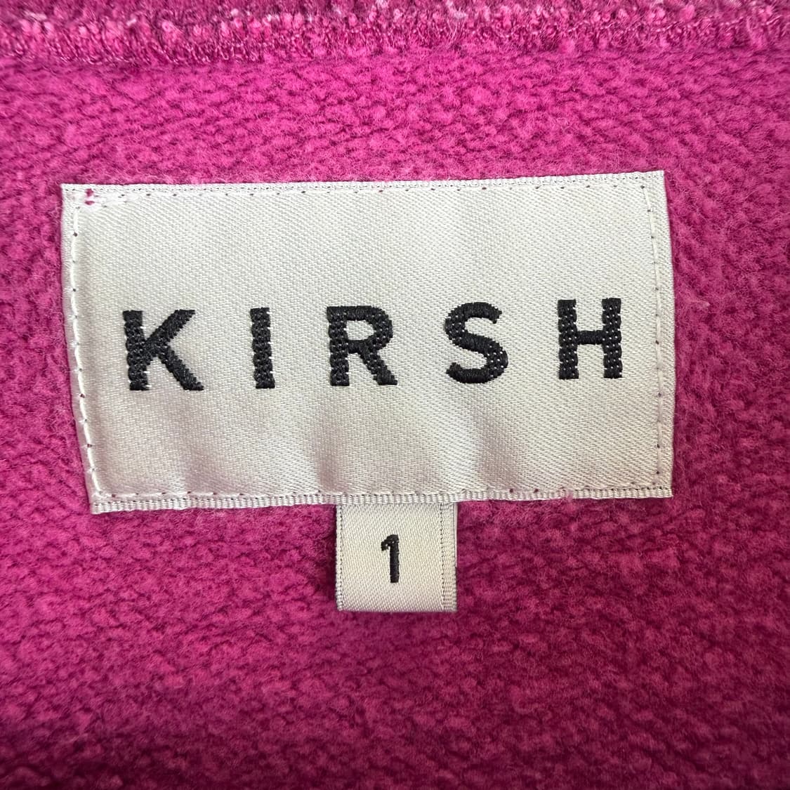 1) 키르시 체리 맨투맨 핫핑크 상품이미지3