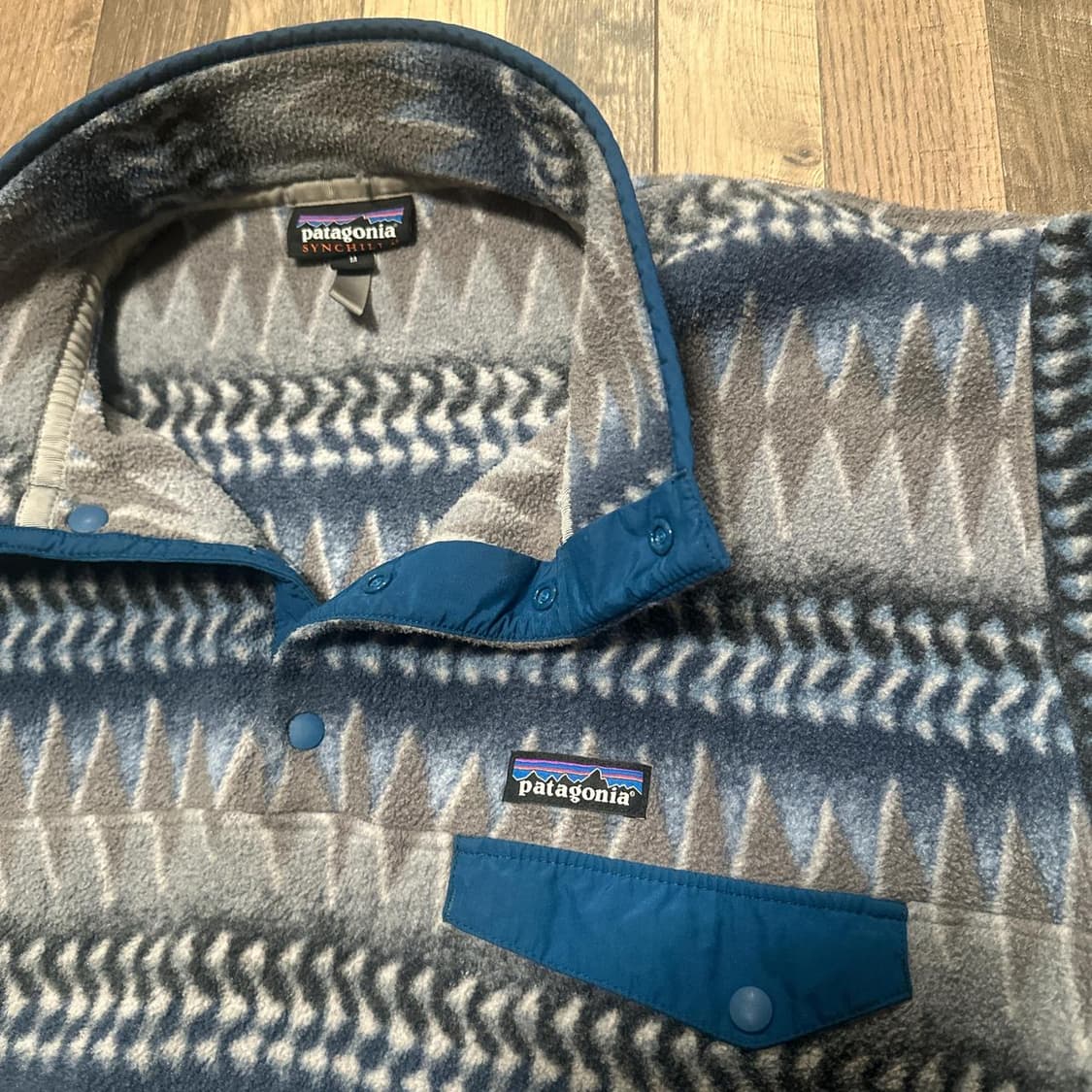 90s 파타고니아 신칠라 스냅-티 플리스 풀오버 상품이미지2