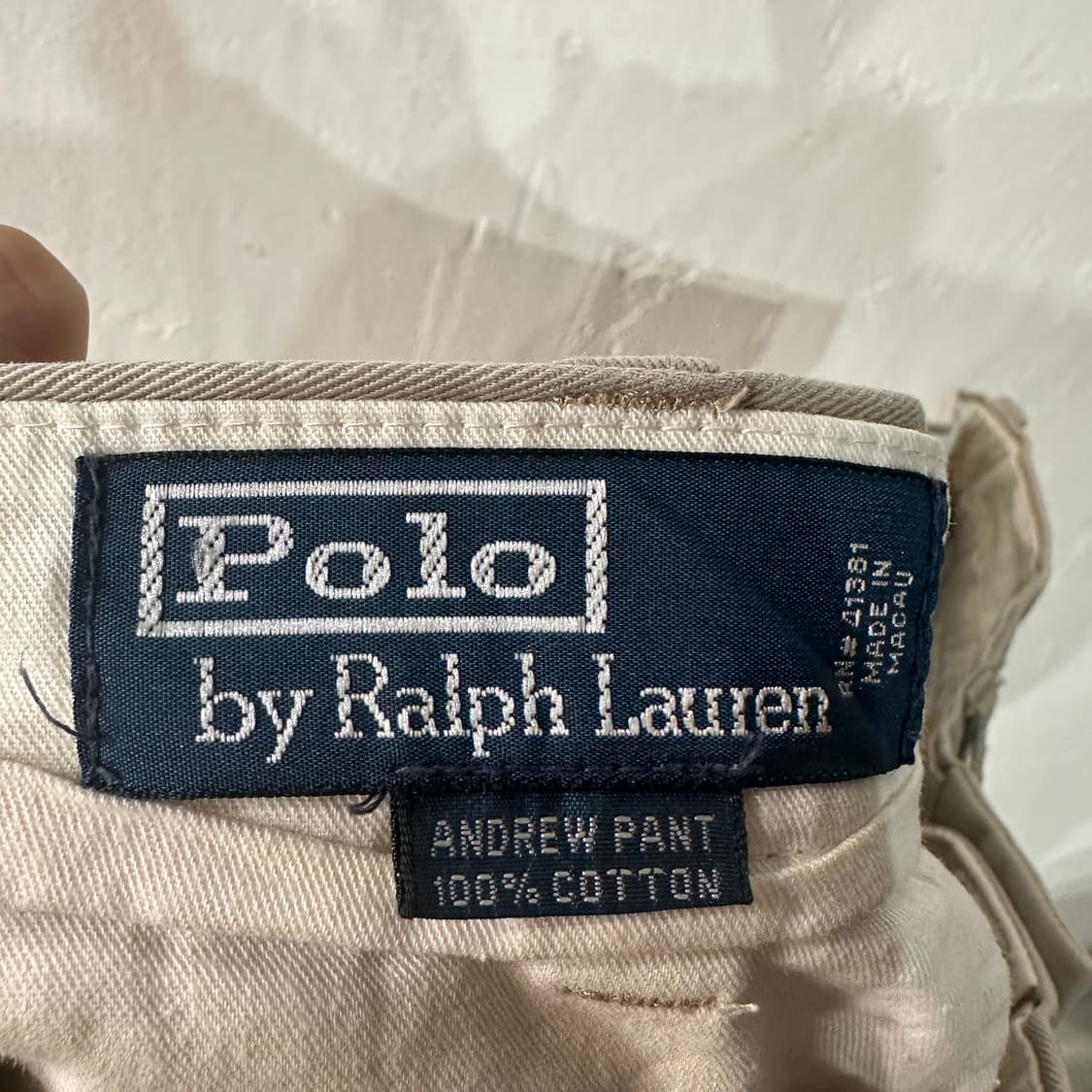 폴로랄프로렌 치노팬츠 면바지 34 상품이미지4