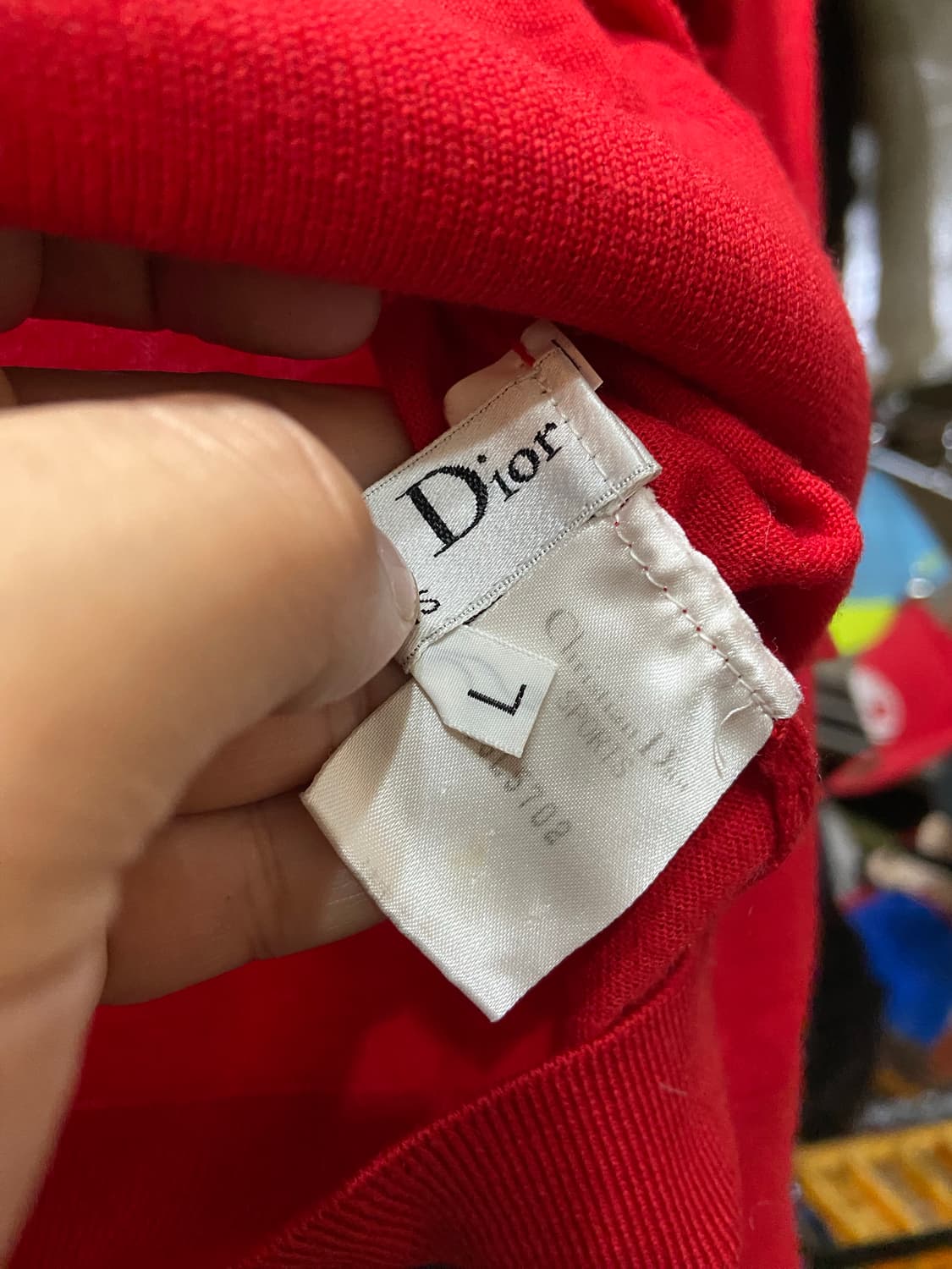 Christian Dior 크리스찬 디올 CD 니트 L 상품이미지3