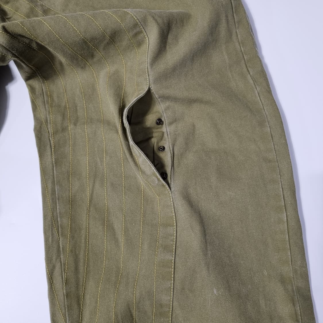 블랙매트 코튼 팬츠 상품이미지5