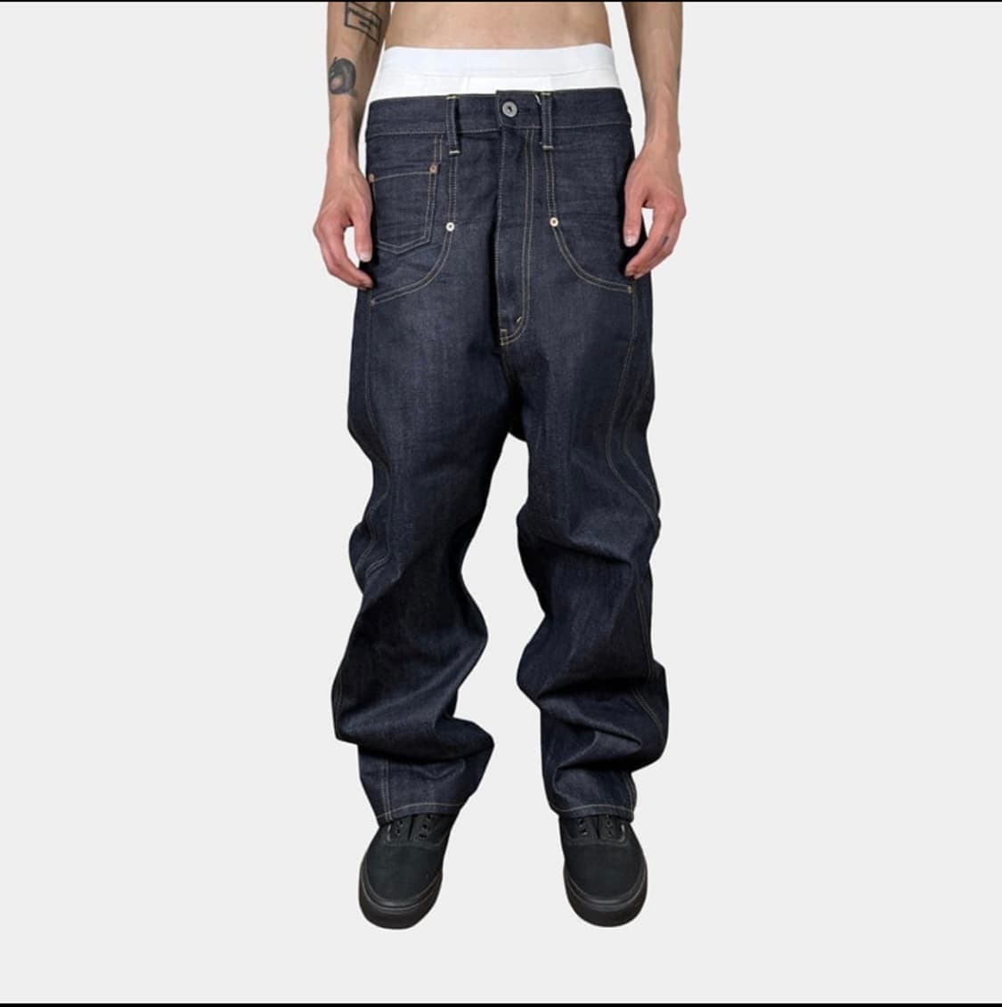 준야 와타나베 cdg 절개 데님 구매 원해요 상품이미지1