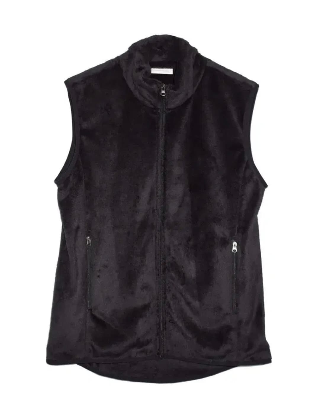 구매)) 지초이 후리스 베스트 블랙 상품이미지1