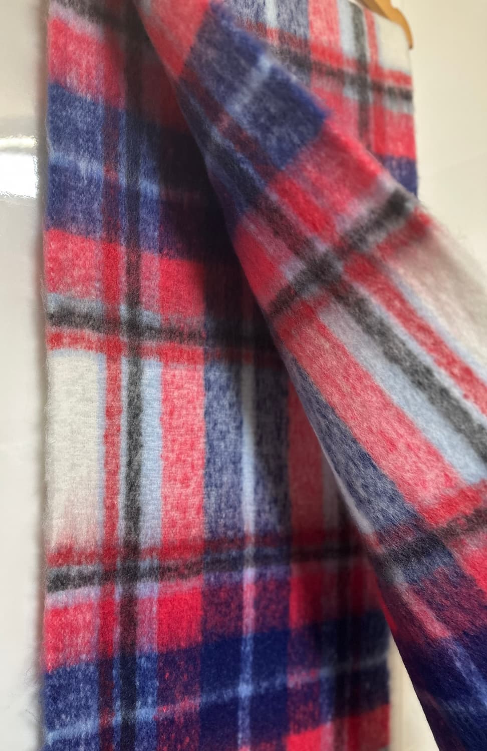 비비안웨스트우드 알파카모헤어울체크 머플러남여공용 상품이미지7