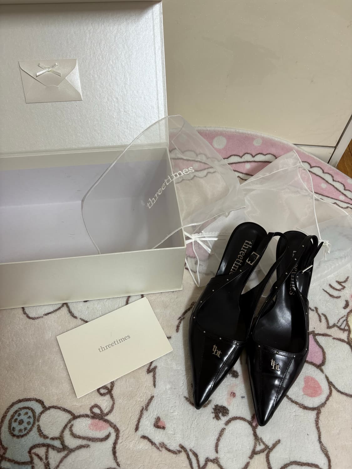 쓰리타임즈 클래식 로고 슬링백 240 상품이미지1