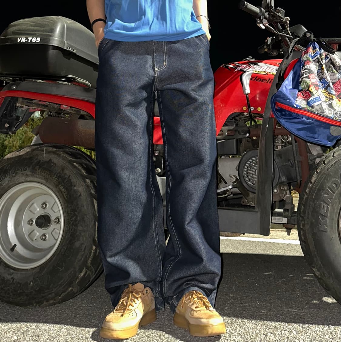 90’s Drunknmunky Denim pants 상품이미지2