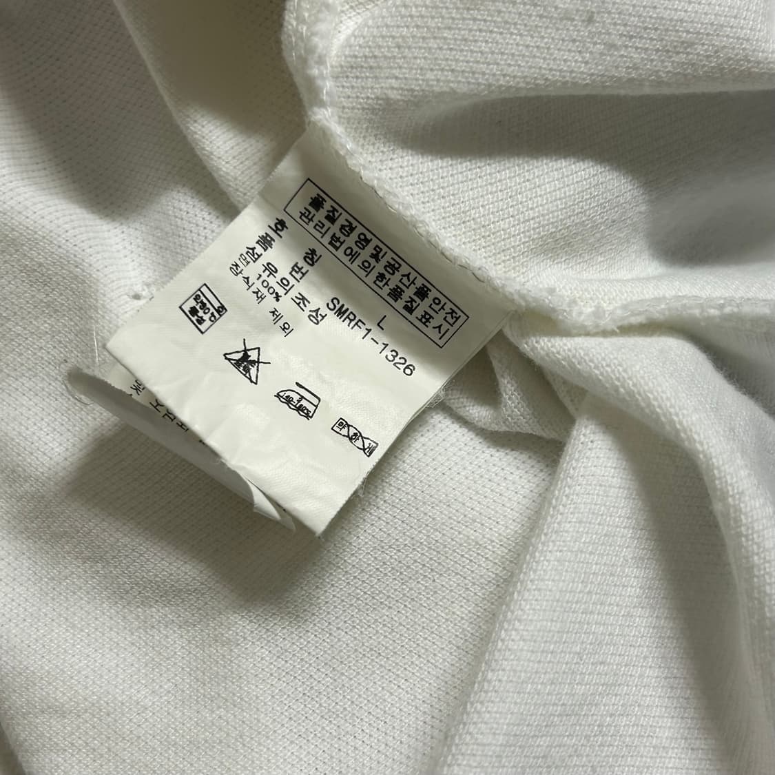 폴로 랄프로렌 신형 빅포니 치프키프 넘버 로고 긴팔 카라 티셔츠 화이트  상품이미지8