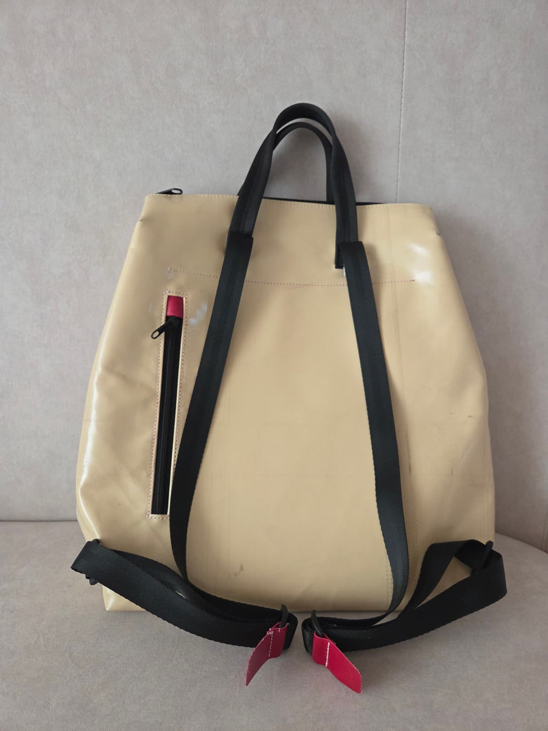 레어템 프라이탁 페테 올아이보리(내부 레드),민트택보유 상품이미지2