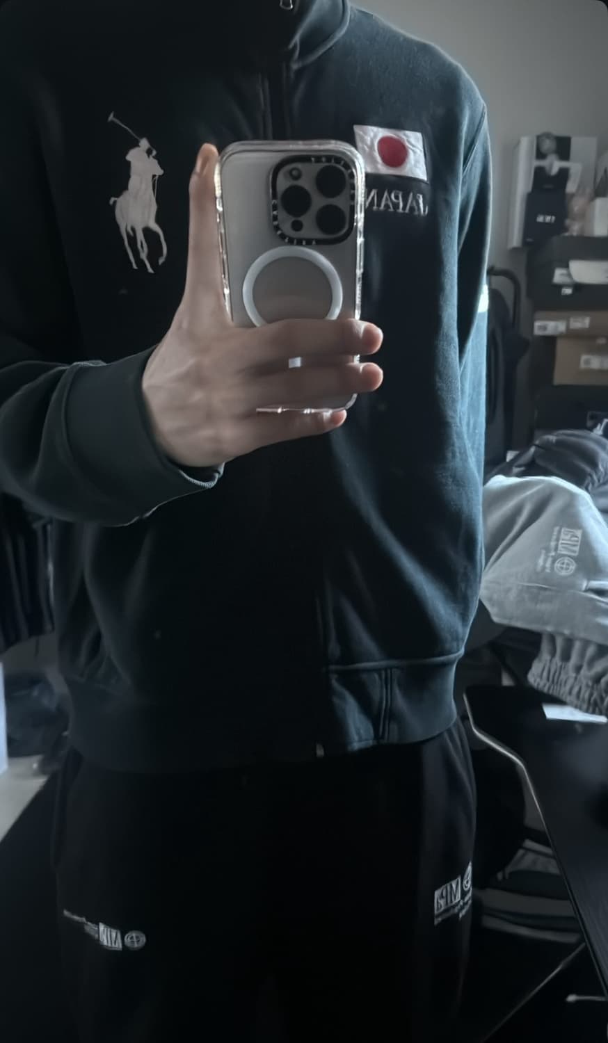 폴로 랄프로렌 재팬 빅포니 3L 블랙 상품이미지4