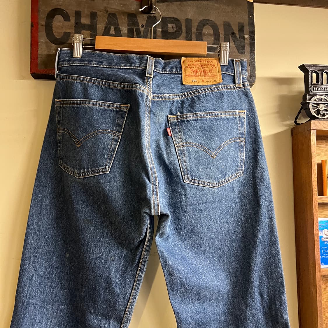 90's 리바이스 501 32x36 Size USA 상품이미지6