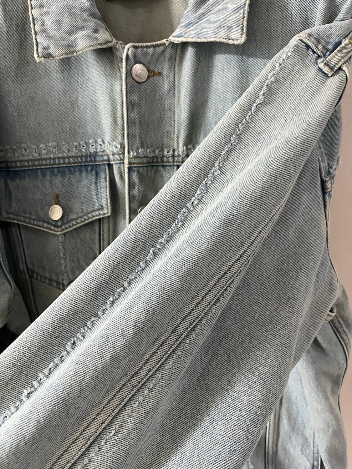 KIMHEKIM 김해김 데미지연청자켓 상품이미지8