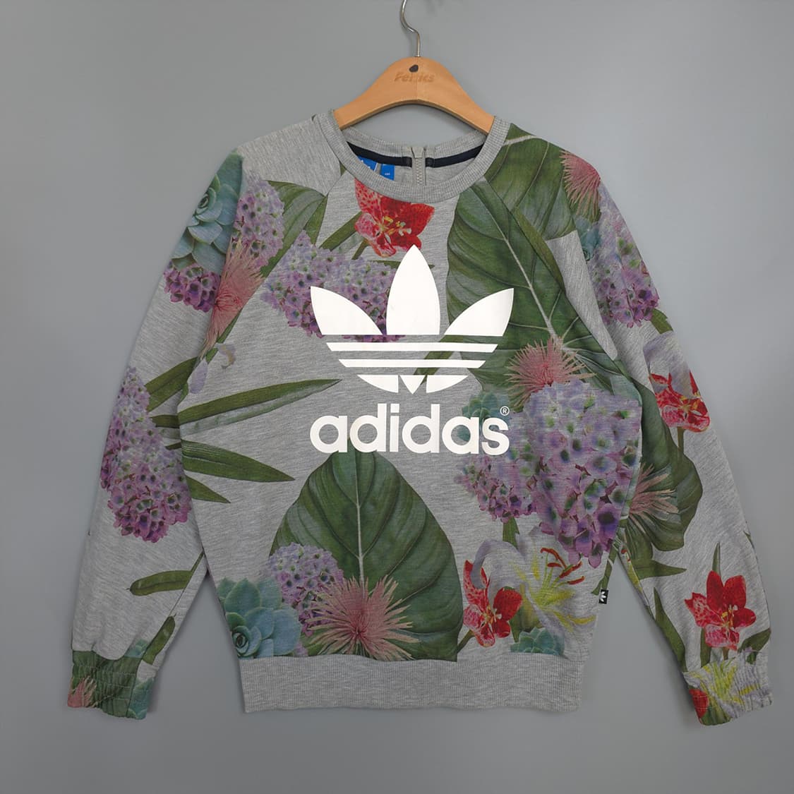 아디다스 Adidas 오리지널스 플라워 패턴 맨투맨 85 상품이미지1