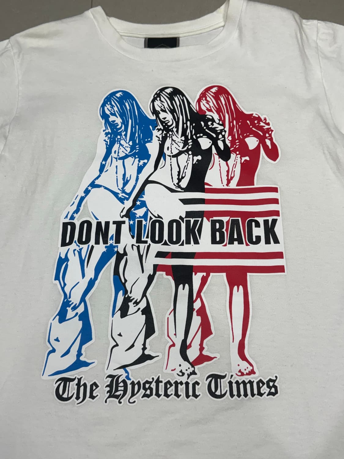 히스테릭 글래머 아카이브 뉴욕타임즈 오마주 히스걸 반팔 티셔츠 상품이미지2