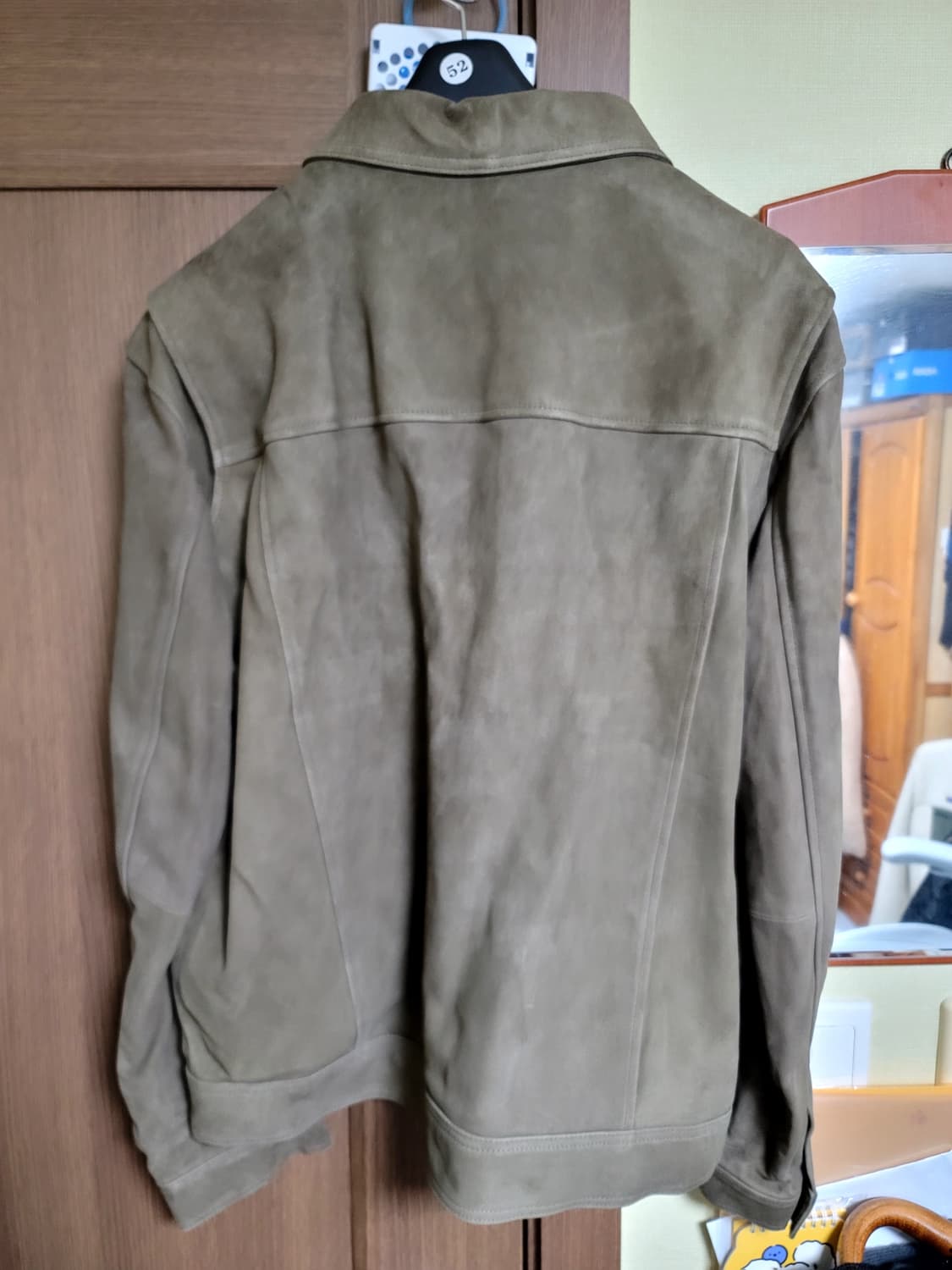 Noir Larmes 느와르 라르메스 스웨이드 자켓 베이지 52 상품이미지4