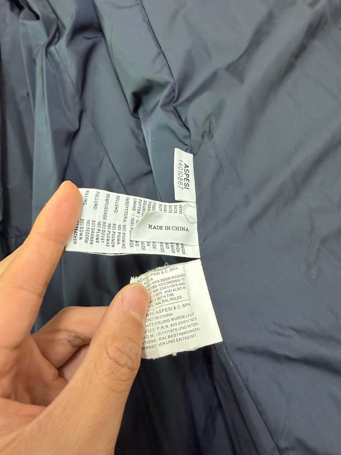 아스페시 패딩코트 L 상품이미지4