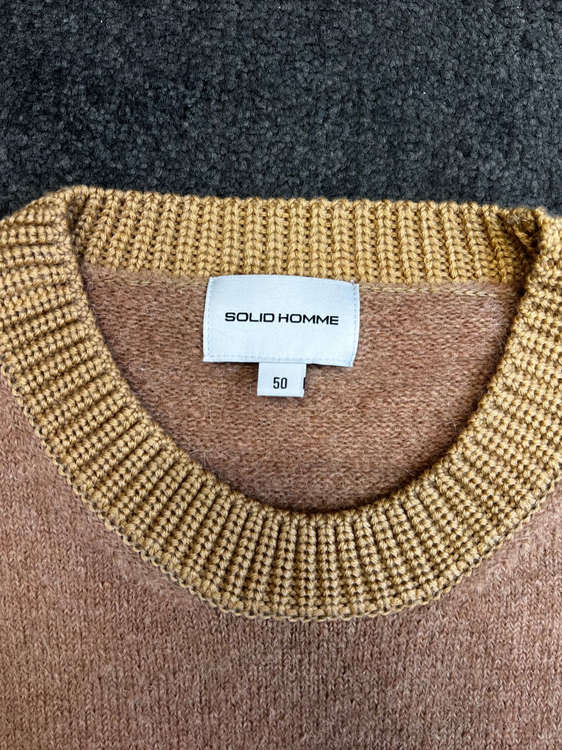 솔리드옴므 니트 스웨터 상품이미지3