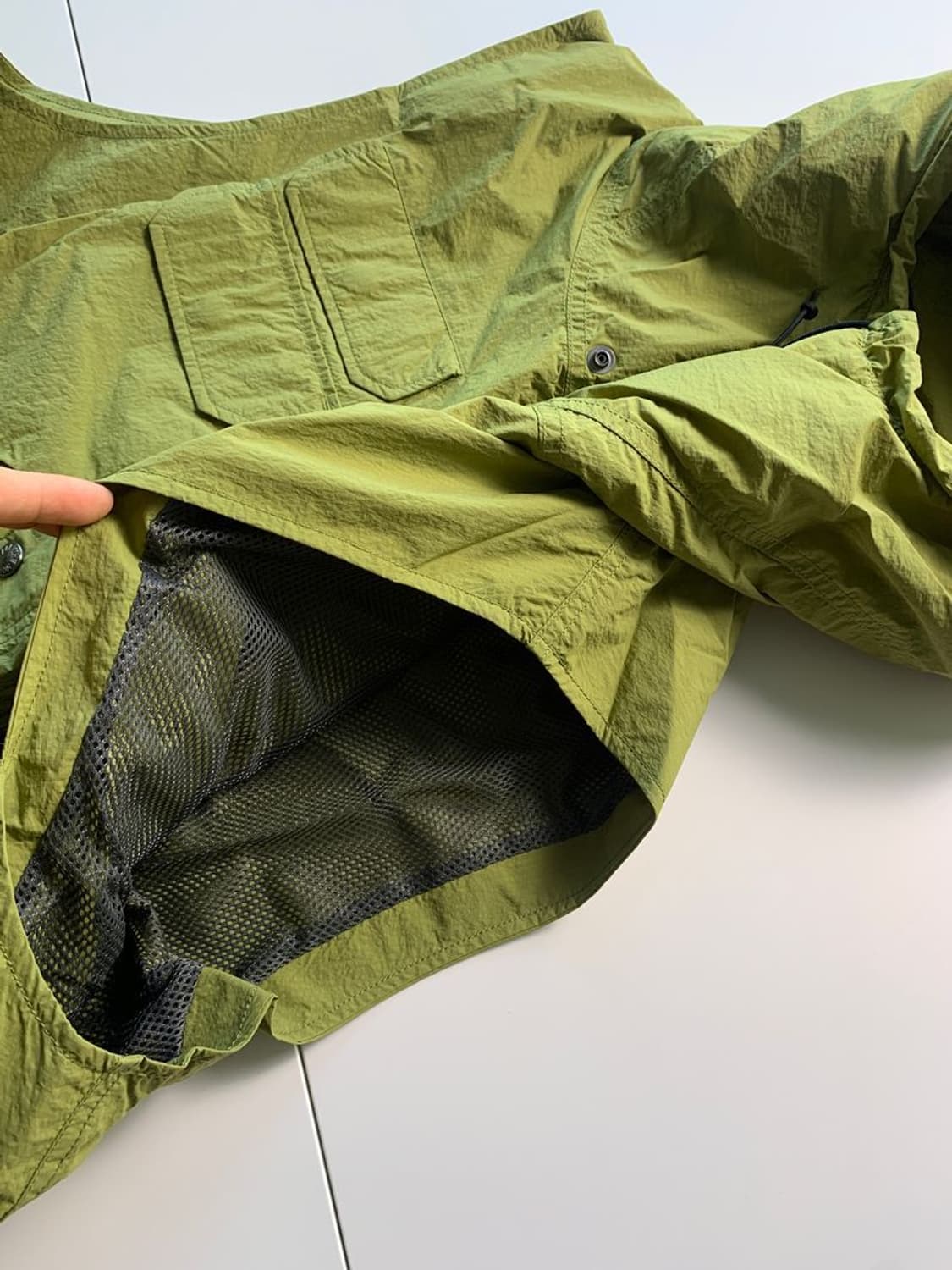 NYLON RIPSTOP 나일론 립스톱 조끼 상품이미지7