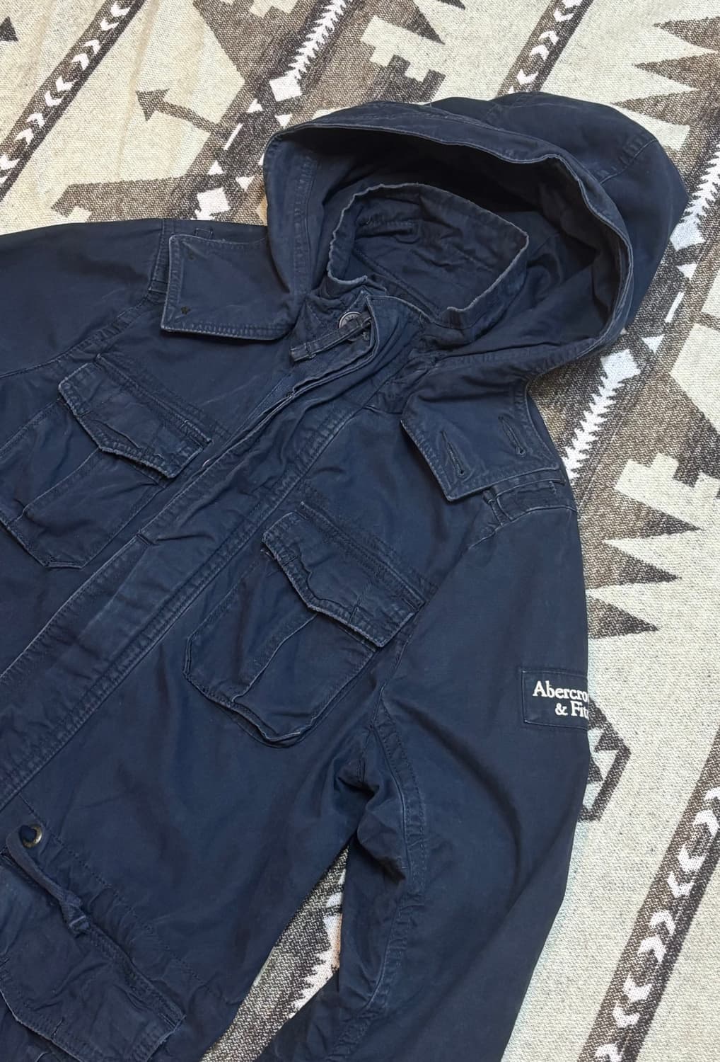 Abercrombie & Fitch M-65 필드 후드 자켓 상품이미지4