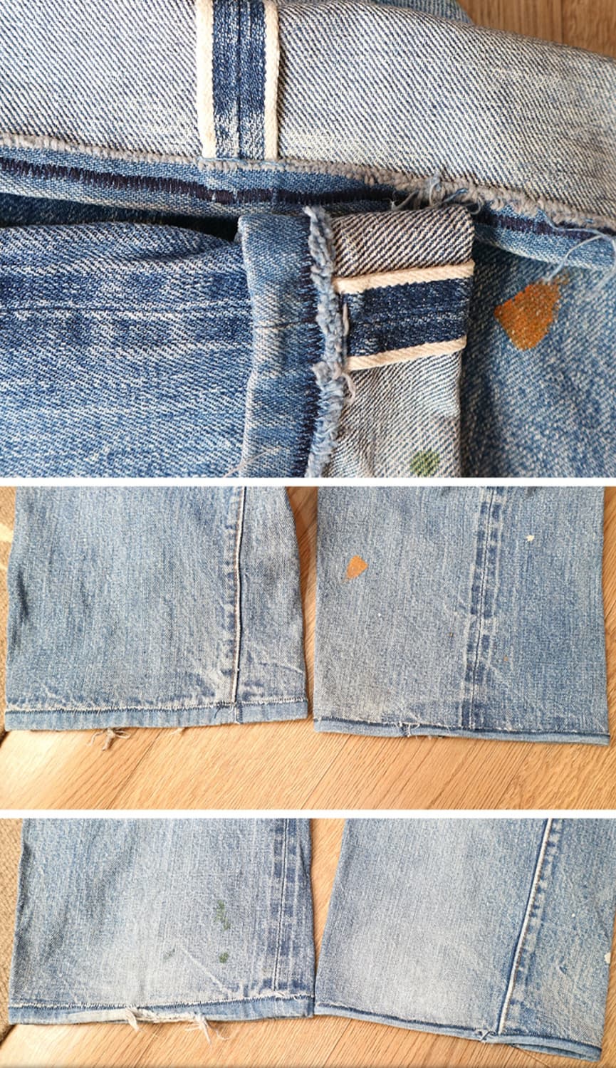  60s levis501 bigE  60년대 리바이스 501 빅E LVC 상품이미지10