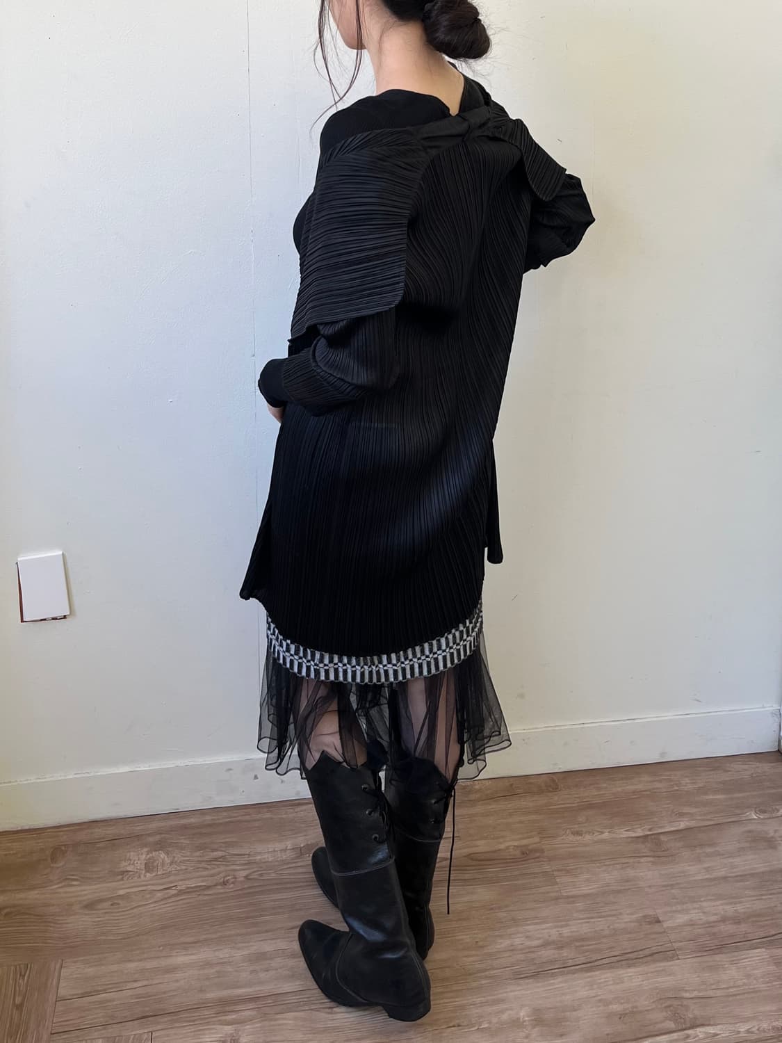 PLEATS PLEASE 플리츠 롱 가디건 상품이미지6