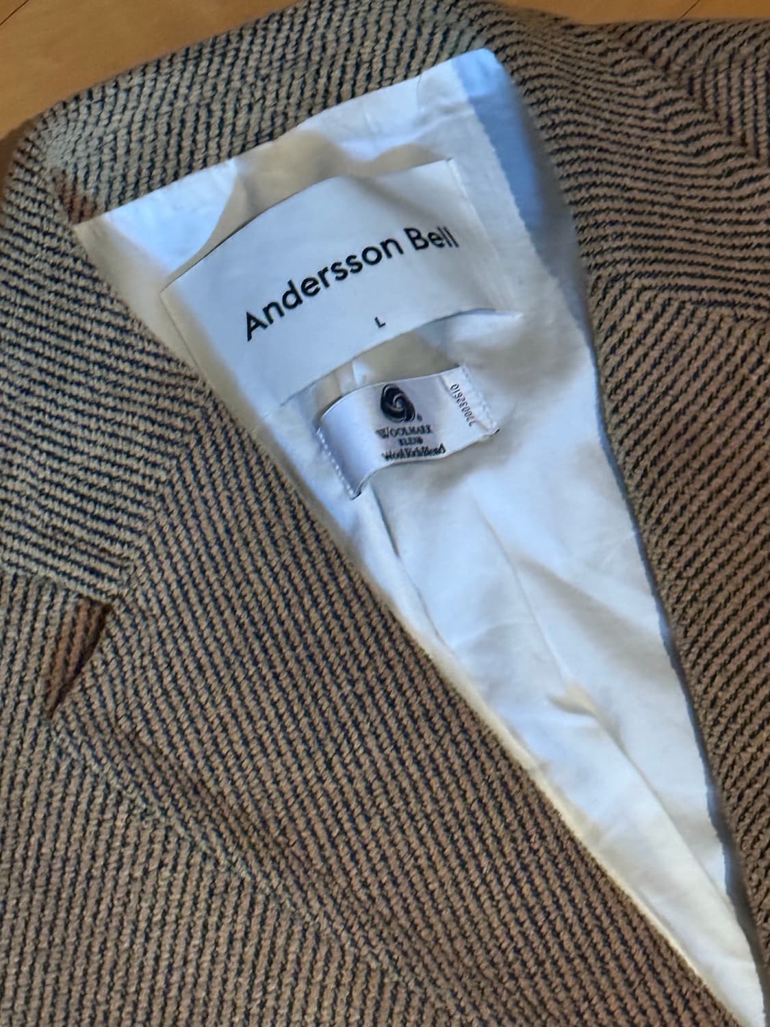 앤더슨벨 알란 뉴 대디 자켓 옐로우 L 상품이미지3