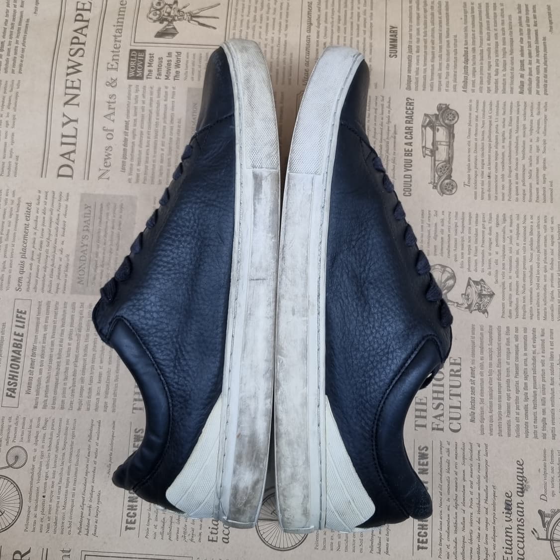 엠포리오아르마니 남성가죽스니커즈 8 270 상품이미지5