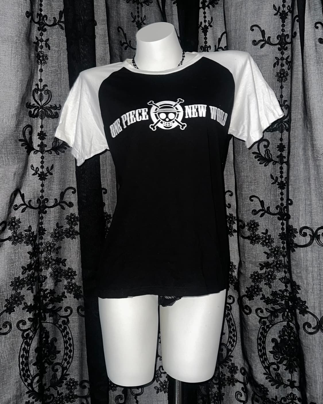 #onepice contrast raglan short sleeve 상품이미지3