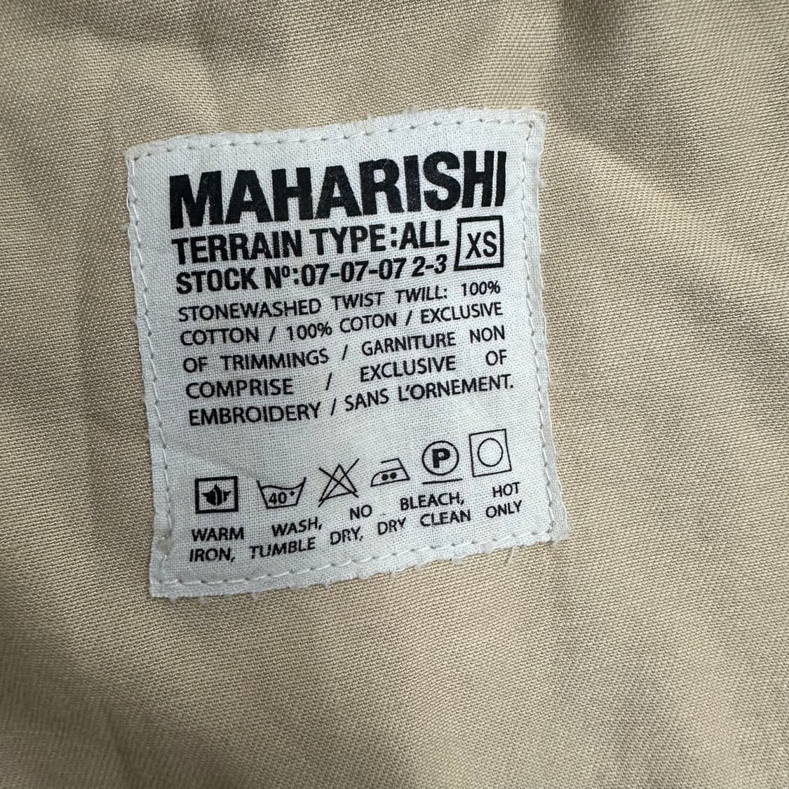 마하리시 풀오버 셔츠 자켓 상품이미지5