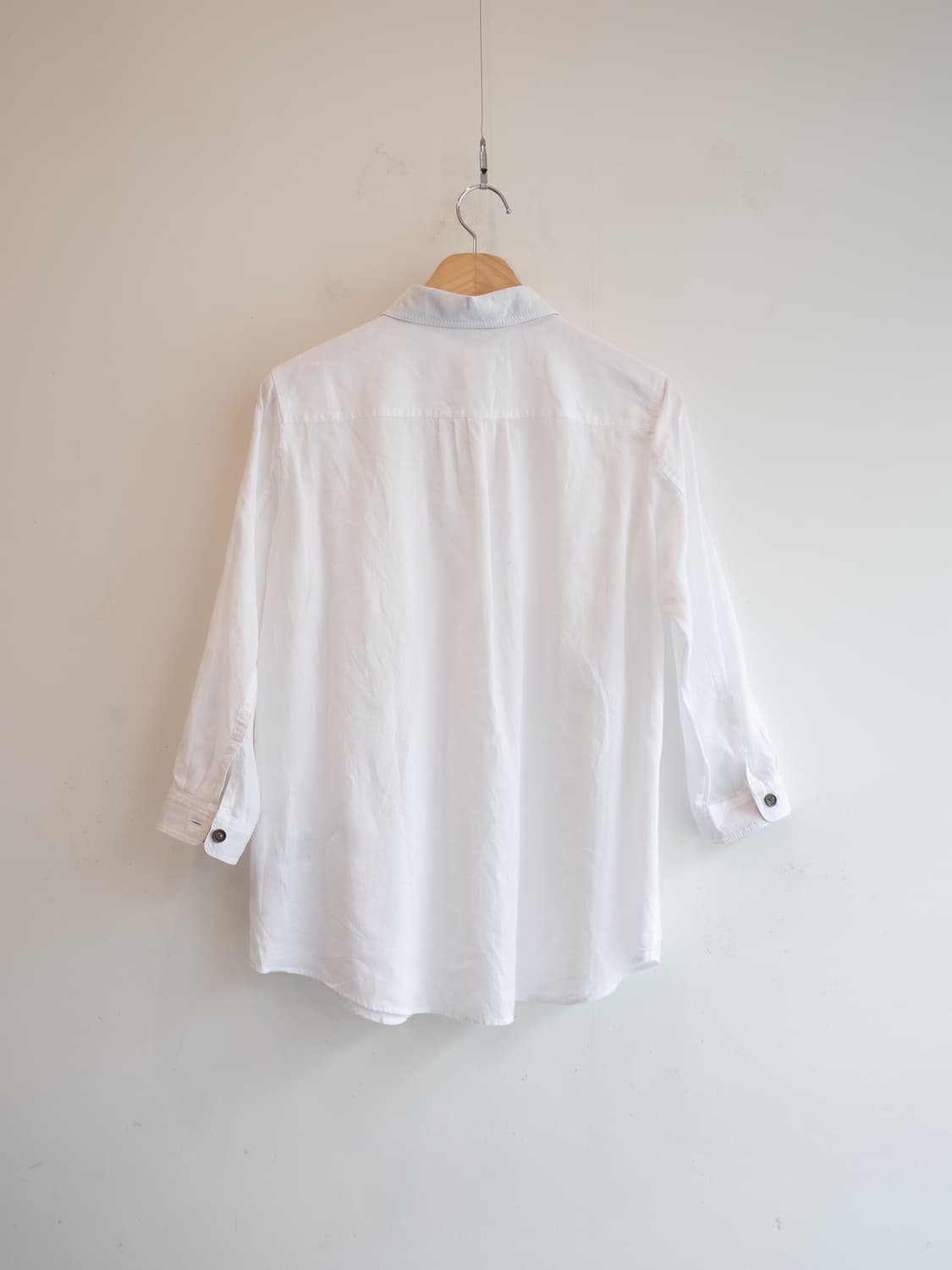 BURBERRY 버버리 리넨100 투포켓 셔츠 상품이미지10