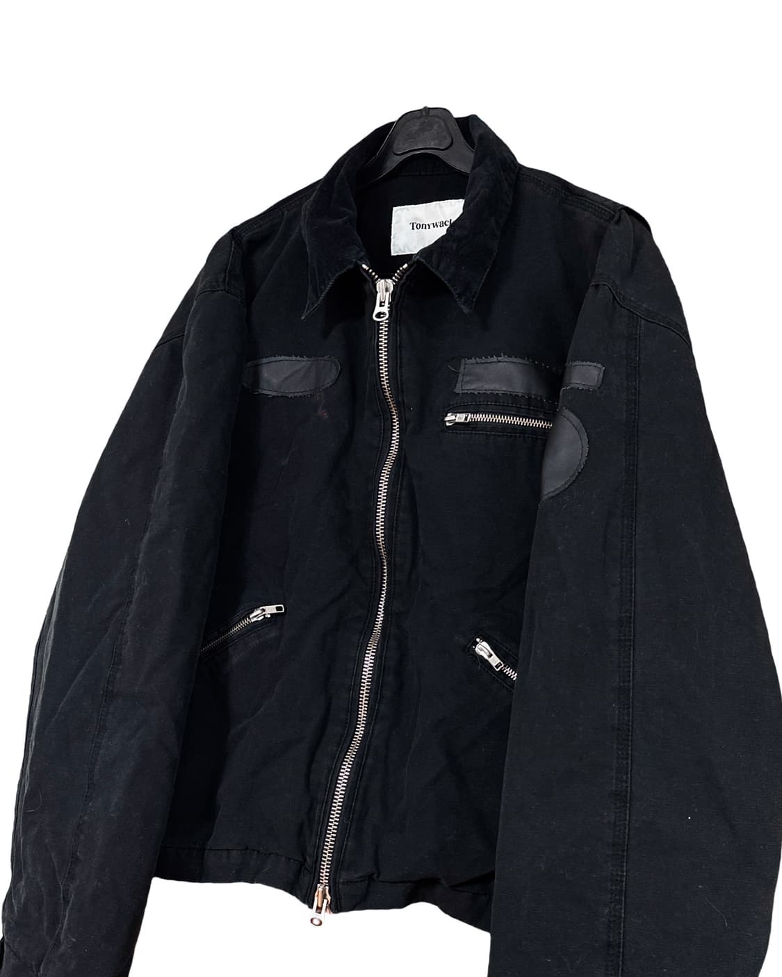 토니웩 코듀로이 블랙 워크자켓 상품이미지3
