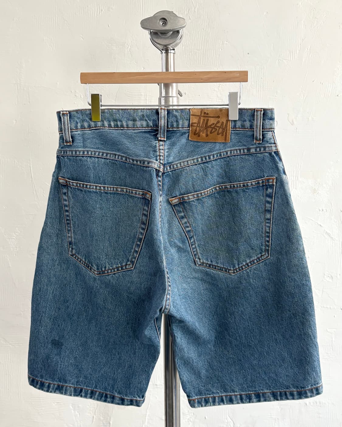 Stussy 스투시 90‘s 데님 숏 팬츠 상품이미지5