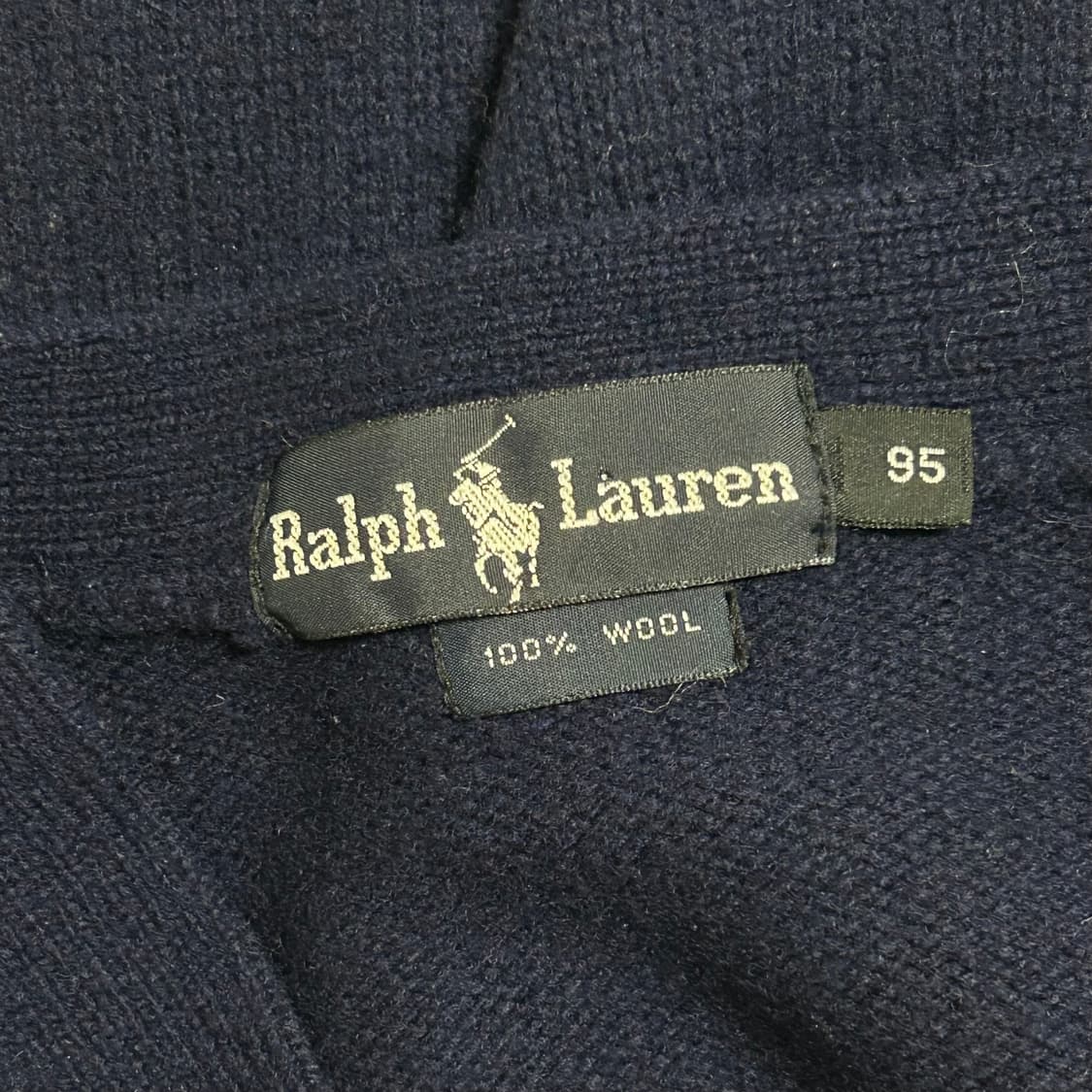 폴로 랄프로렌 오버핏 포켓 울 니트 가디건 네이비 95 M  상품이미지7