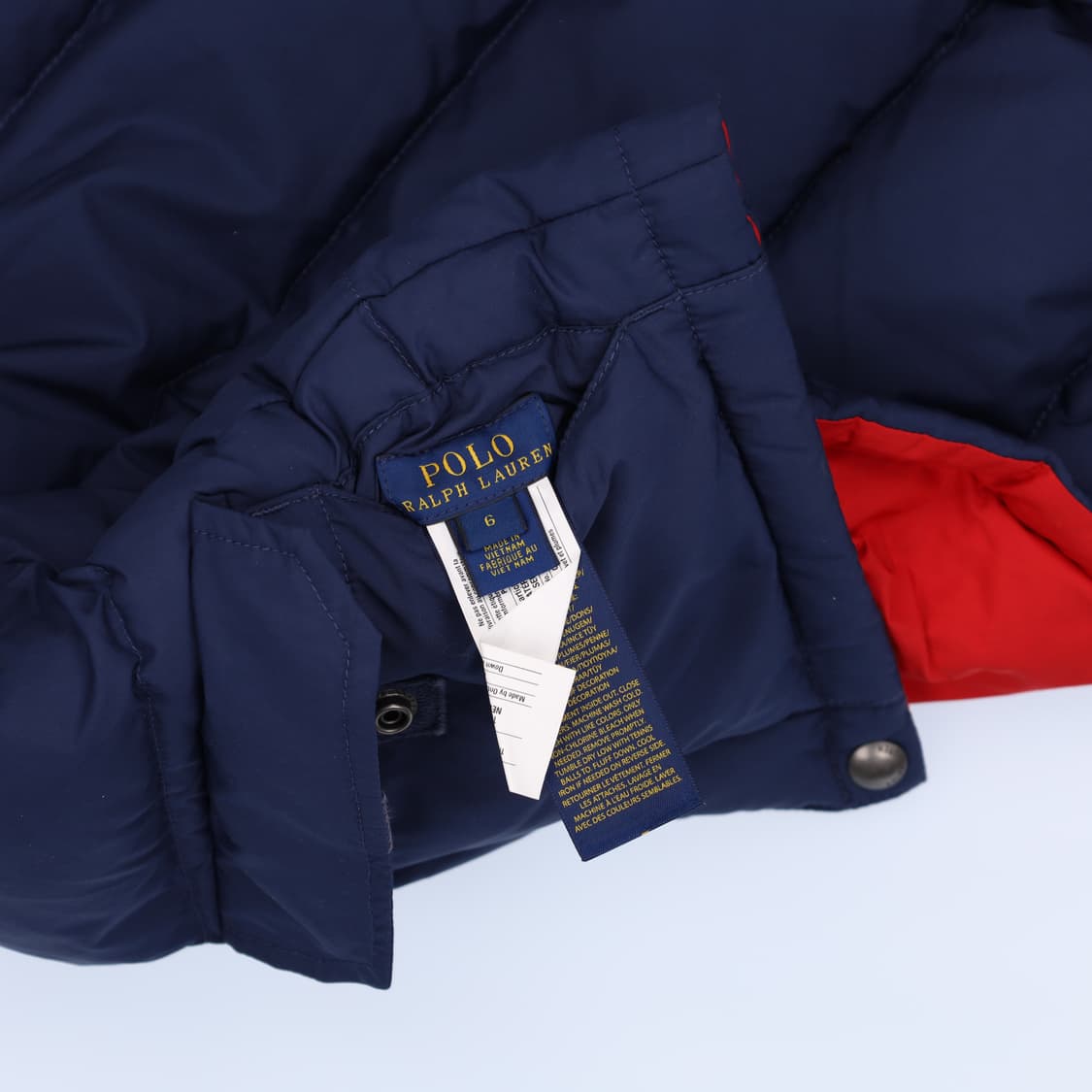 [6] 폴로랄프로렌 키즈 리버시블 다운 패딩조끼 1104HR1 상품이미지7