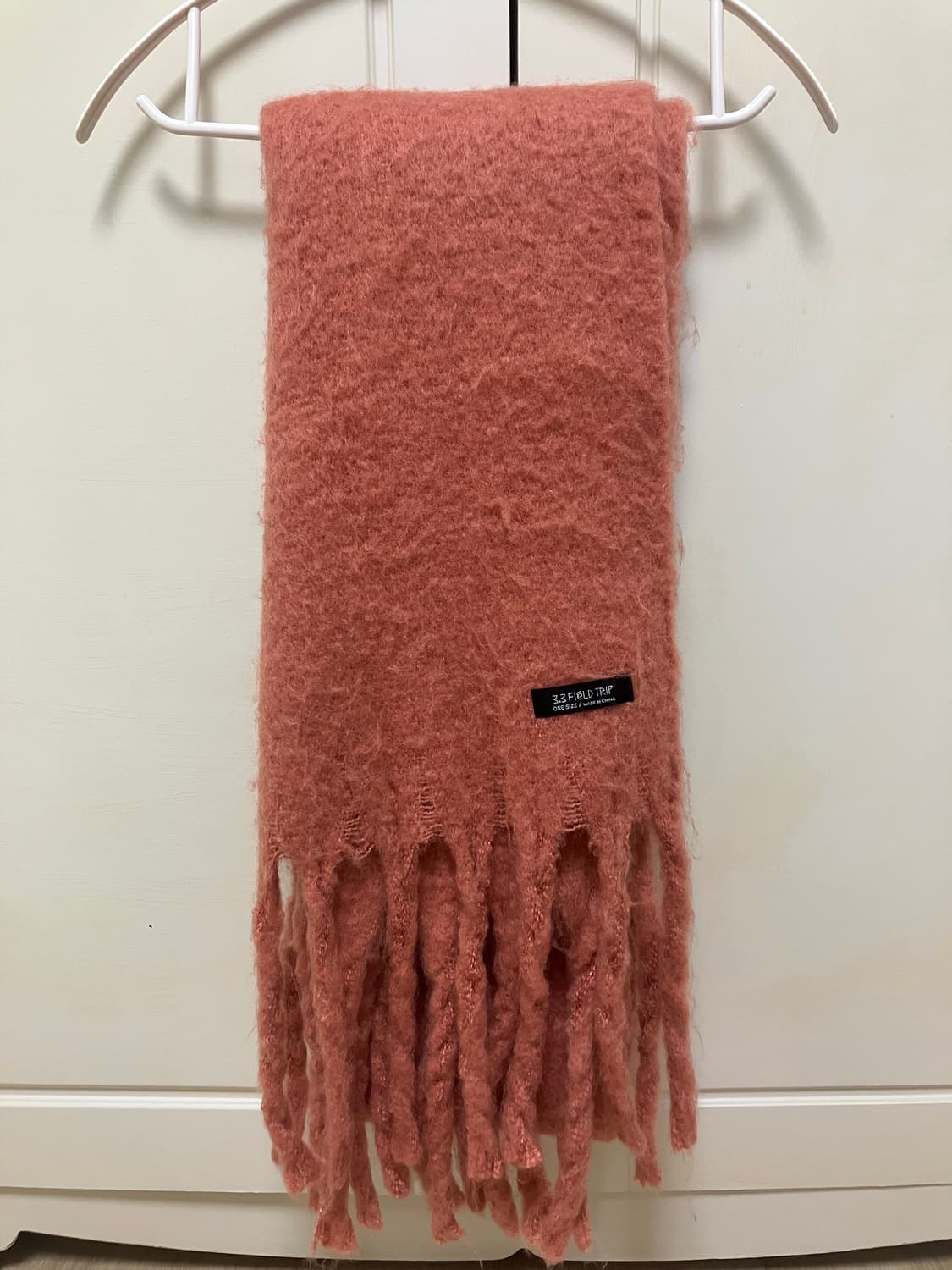 33필드트립 핑크 머플러 상품이미지1