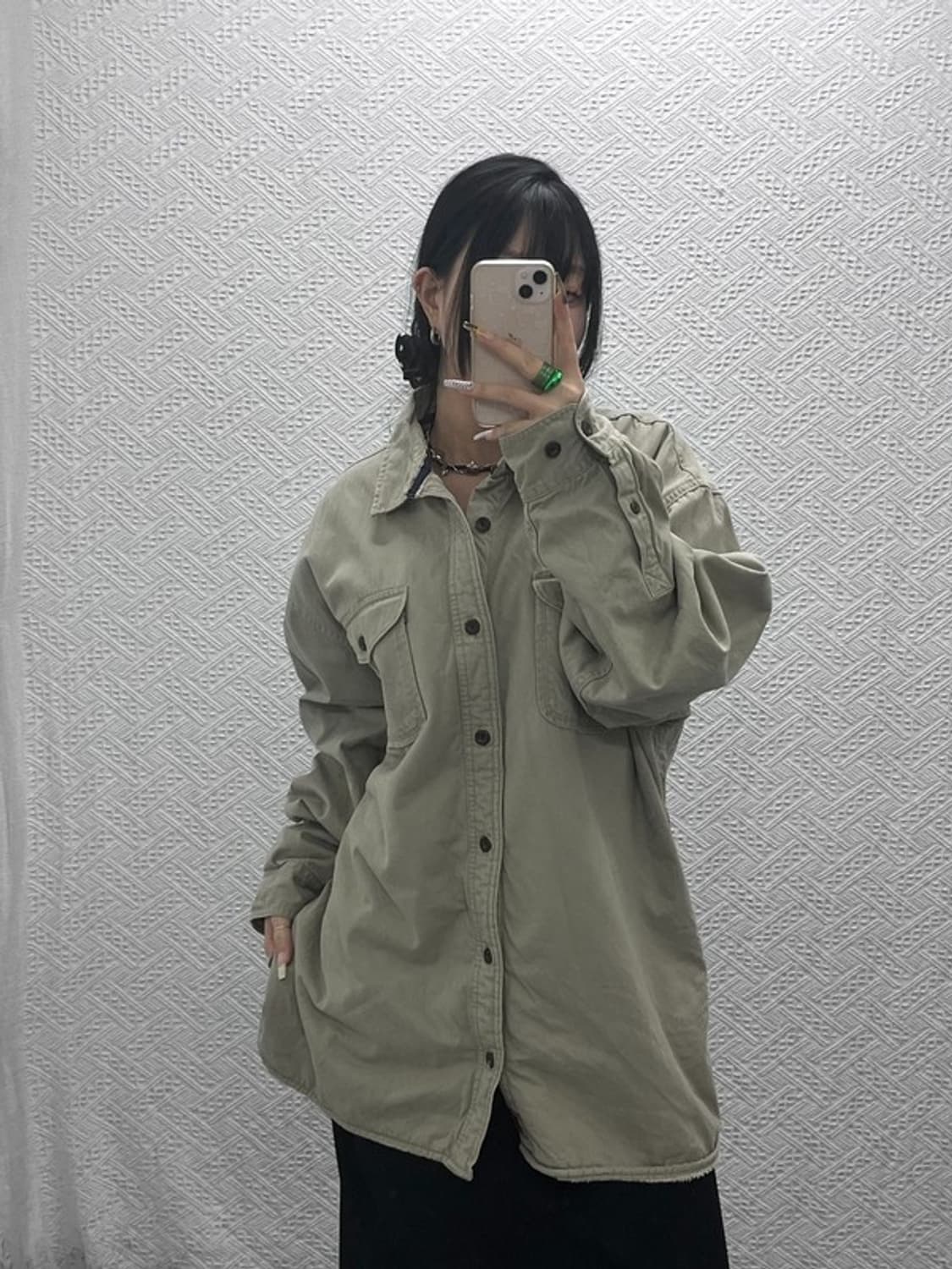 리바이스 빈티지 컨트리 쉐르파 양털 워크 셔츠 XXL C08125 상품이미지2