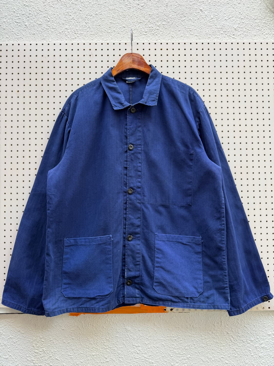 OLD VINTAGE HBT FRENCH WORK 헤링본 프렌치워크자켓 상품이미지1