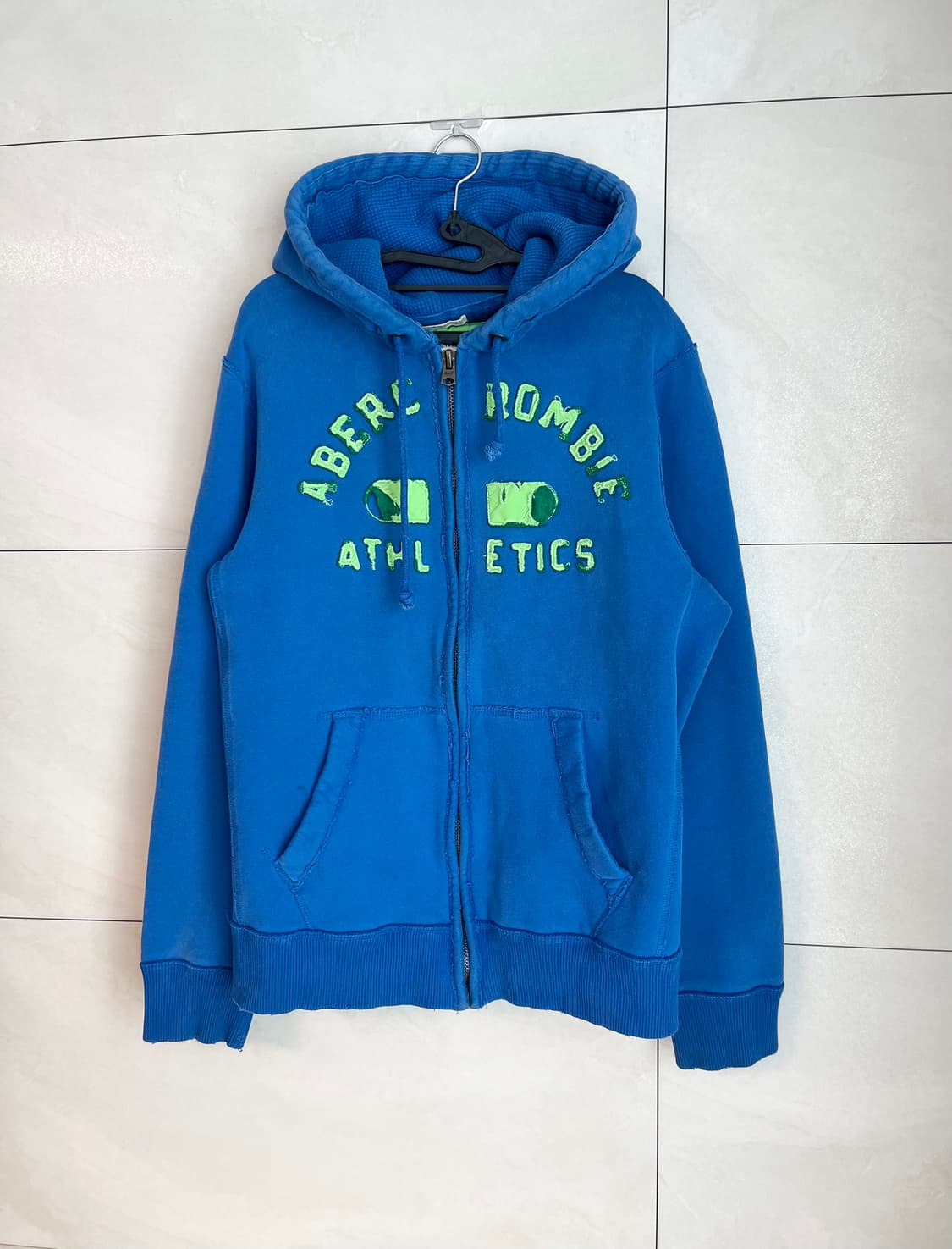 [XL] 아베크롬비 영파씨 선혜 스펠로고 후드집업 상품이미지4