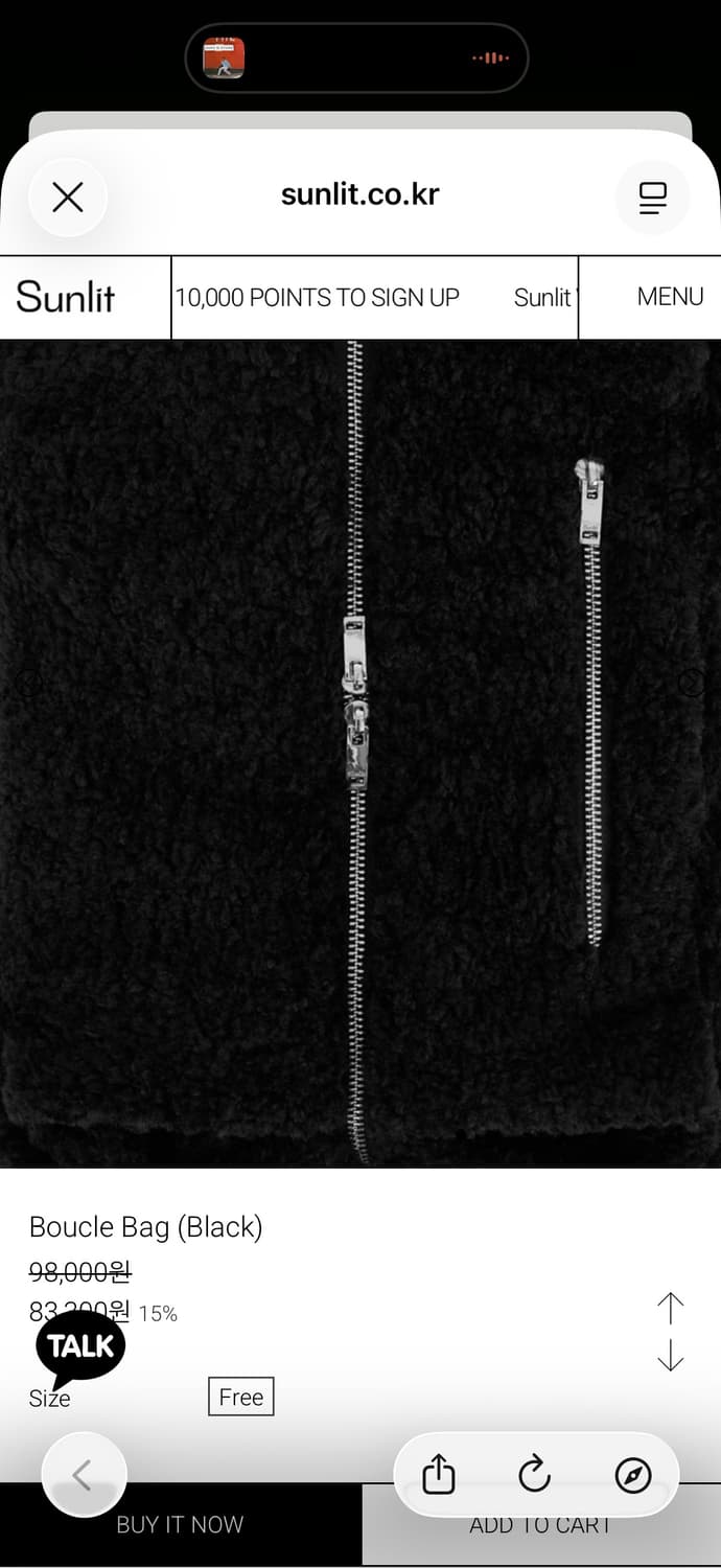 선릿 버클백 상품이미지3