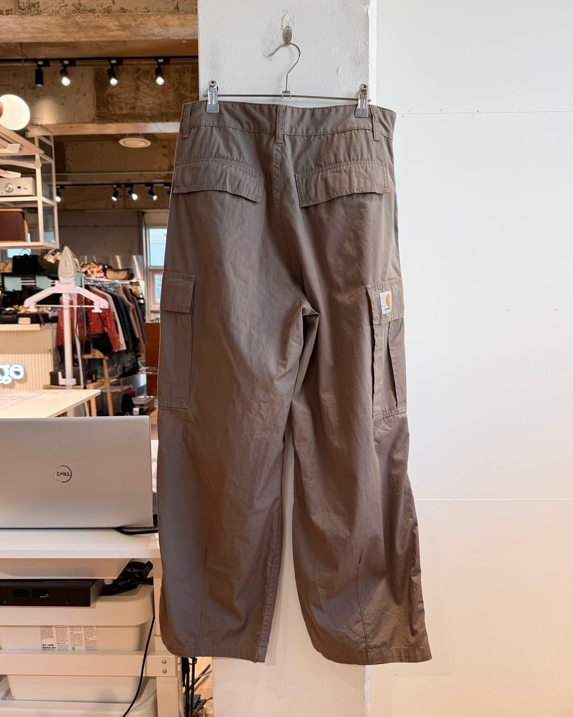 칼하트 브라운 콜 카고 팬츠  상품이미지5