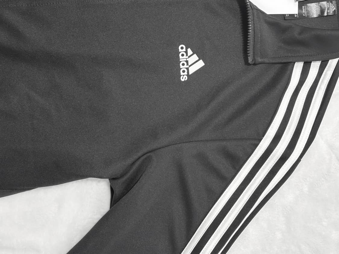 아디다스 3스트라이프 트랙탑 저지 (Black/White) 상품이미지3