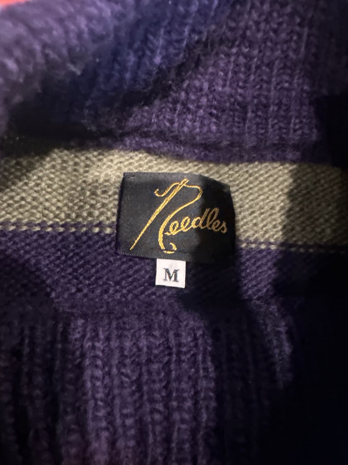 니들스 스트라이프 니트 M 상품이미지2