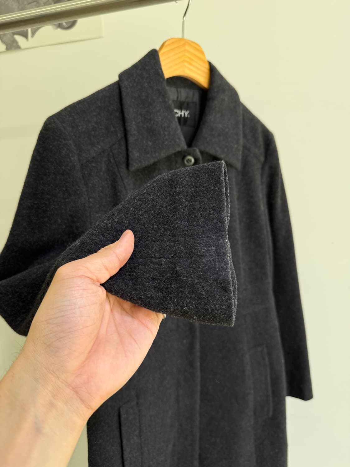 빈티지 CLICHY (Made in Japan) 울 코트  상품이미지4