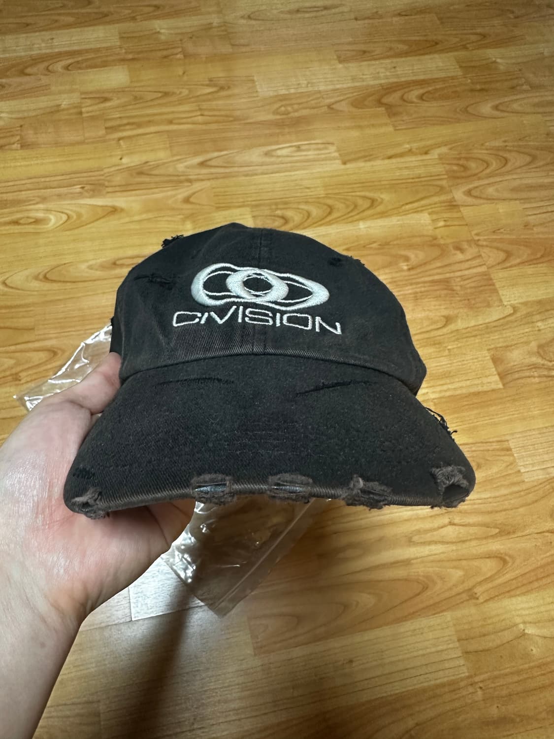 [Free] 씨비전 바이 씨에스씨 비전 디스트로이드 캡 워시드 블랙 상품이미지4