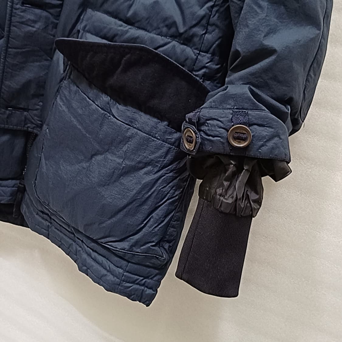 인터메조 남성 다운 후드 패딩 자켓 남성 L 겨울 가벼움 사랑봉봉 상품이미지6