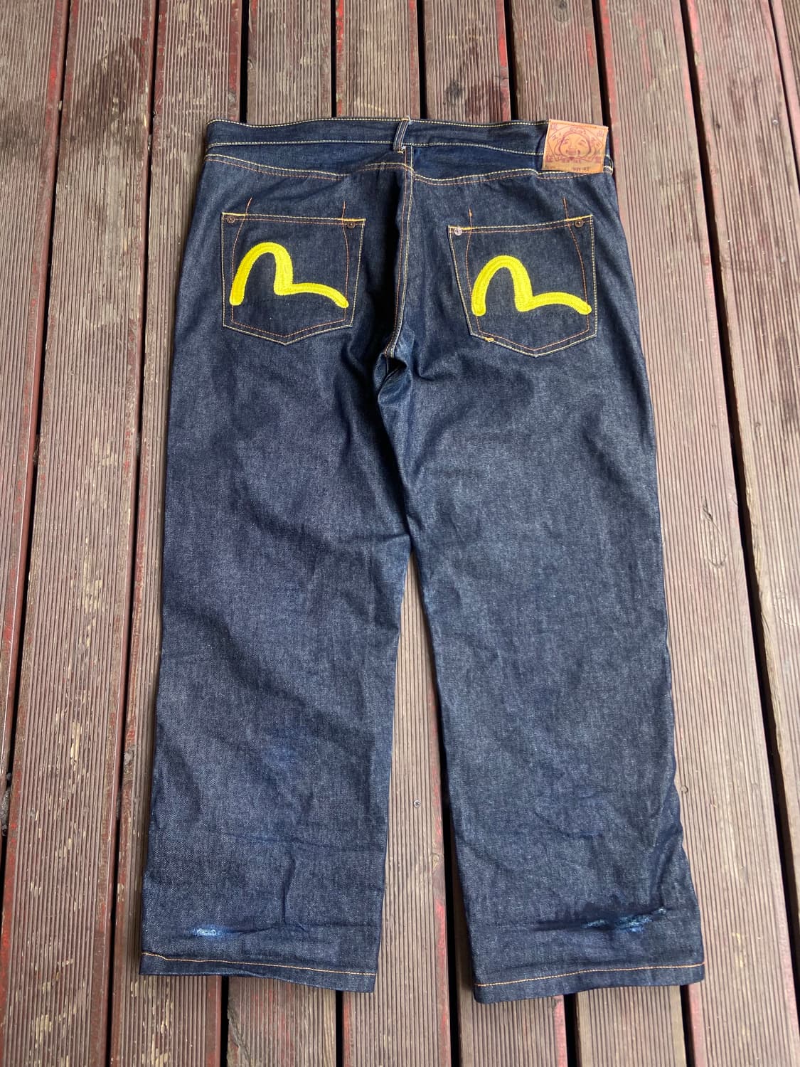 42) Evisu Regular Fit Selvedge Jeans 상품이미지2